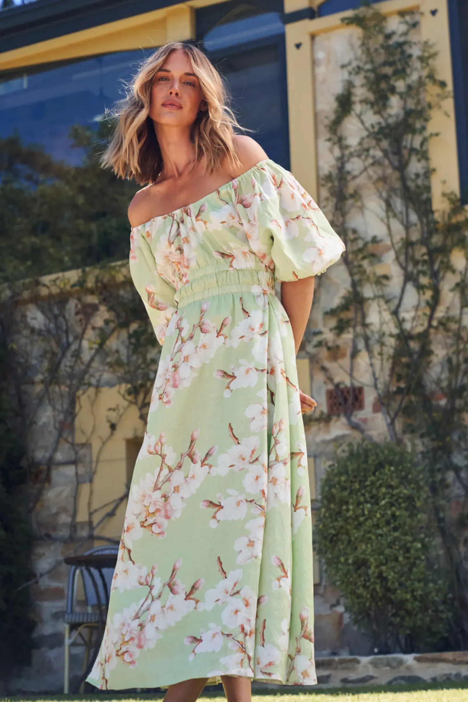 Aston Studio Lyra Dress - Paradise Blossom Clearance